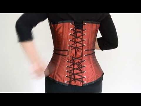 Corsets365 - How to self lace a corset