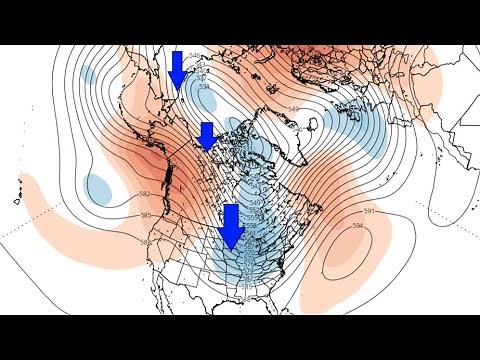 North America and Unusual early Polar Vortex development are Forecast for September