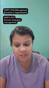 1st semester subjects of MBA ignou #ignou #mba.