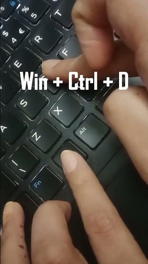 Your PC Has Multiple Screens 😳🔥 | New Desktop | #windows #viral #pc #keyboard #reels #shortcuts