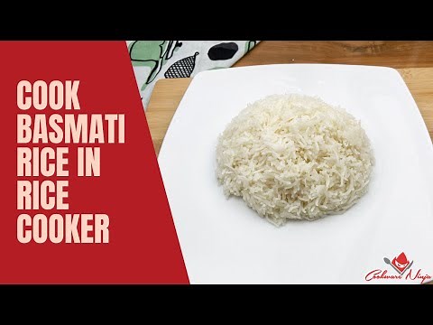 How to Cook Basmati Rice in Rice Cooker | Cooking Fluffy Basmati Rice