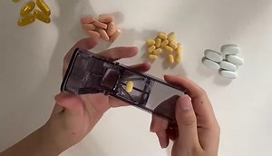 Watch Easy to cut pills via this pill cutter on Amazon Live