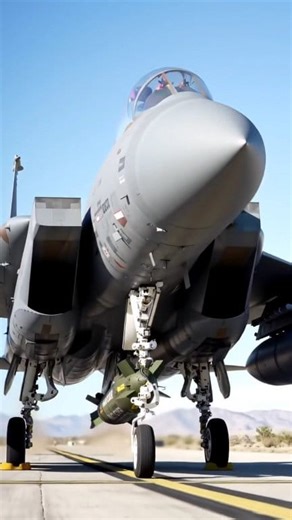 10K views · 102 reactions | F-15EX Fighter Jet Lifts Nuclear Warhead | | Faruk Gh | Facebook