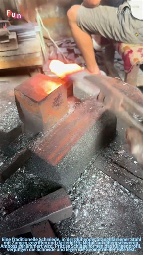 Die Kunst des Messerschmiedens: Handgeschmiedete Messer