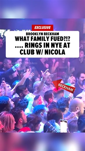 🚨 EXCLUSIVE: Brooklyn Beckham didn't let the Beckham family feud put a damper on his New Year's Eve ... instead, he rang in 2026 front and center at a South Florida ultra club with wife Nicola Peltz, partying as 50 Cent took over the club at midnight. MORE DETAILS AT THE LINK IN BIO! | TMZ