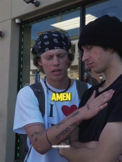 Bryce Prays For Someone On The Street #God #Jesus #HolySpirit #brycecrawford