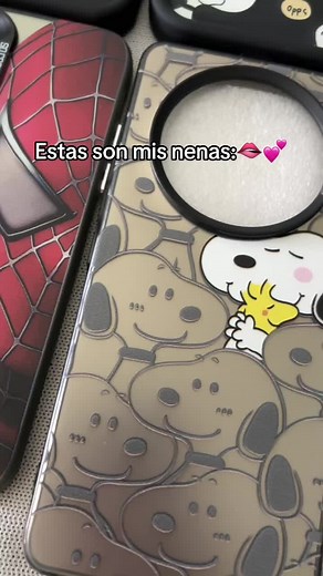 Forros de celulares de Snoopy disponibles en Maracay