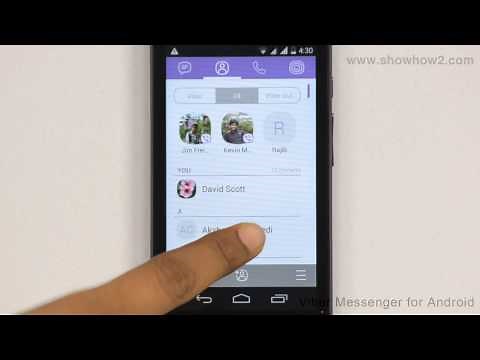 Viber Messenger - How To Invite A Contact to Viber