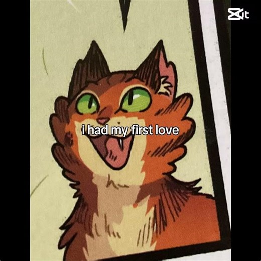 Fireheart confesses his true love #warriorcats #fireheart #sandstorm