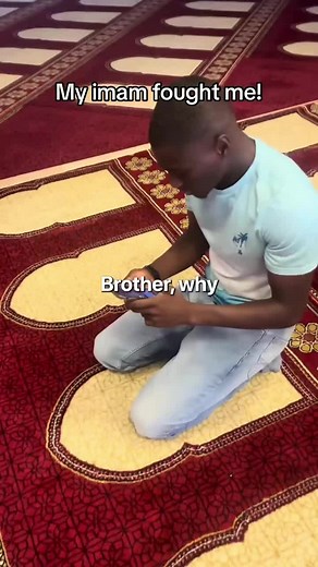 Who knew imam had hands like that? #muslimfunny #muslim