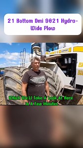 28K views · 264 reactions | 21 bottom dmi 9021 hydra-wide plow #machinery #foryouシ #amzing #machine #tractor #asmr | MechTik | Facebook