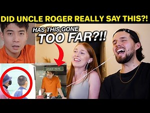 HILARIOUS Uncle Roger Work at Food Truck REACTION (Did He REALLY Say THAT?!)