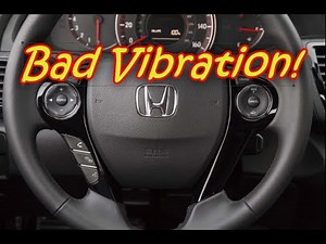 Honda Accord Sport Steering Wheel Vibration Problem? CVT Transmission