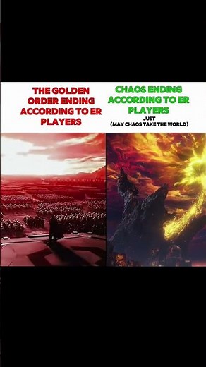 Which ending is better?? #eldenring #darksouls #soulsborne #gaming