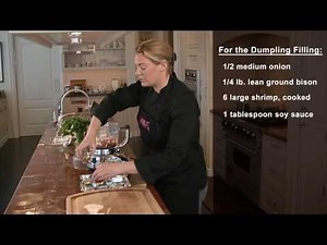 Gourmet Bison Dumplings