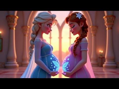 ❄️💞 Elsa & Anna’s Double Blessing – A Heartfelt Tale of Royal Motherhood 👶👑