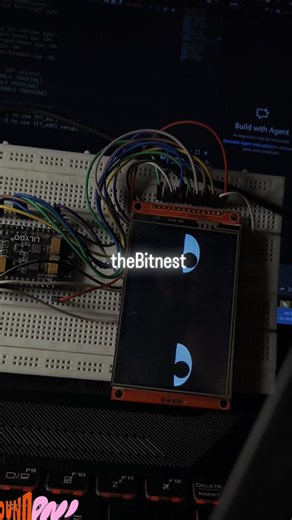 theBitnest on Instagram: "High-Speed ILI9488 Graphics on ESP32 | Basic TFT Library #arduino #esp32 #tftdisplay #tech #DIYElectronics"