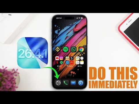 iOS 26.4.1 - 5 Things TO DO Immediately After Updating !