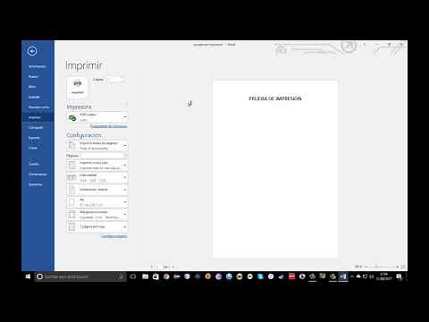 TUTORIAL Como imprimir un documento por las dos caras