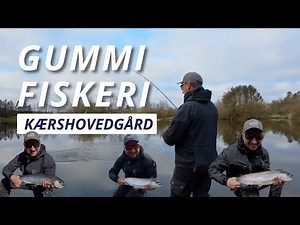 Gummi fiskeri i Kærshovedgård - Bombarda fiskeri & UL fiskeri med gummidyr
