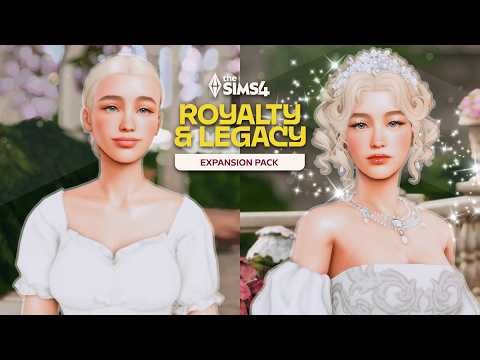 From nothing to the throne… but my sim has a HUGE secret 👑 | The Sims 4 Royalty & Legacy
