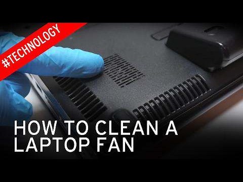 how to clean the hp laptop fans