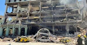 Una explosión en La Habana destruyó un hotel y hay al menos ocho muertos