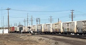 One hospitalized after car vs. train accident