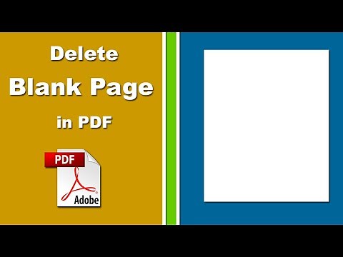 How to Delete Blank Page from a PDF File with Adobe Acrobat Pro 2020