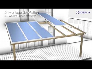 Scobalit Thermoprofilsystem - Verlegung