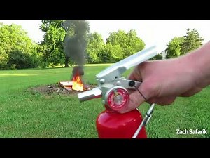 Amerex Model B410 fire extinguisher review and test