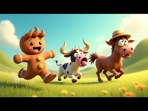 ✨ Gingerbread Man Dance Song 🏃🍪 | Fun Kids Song with Dance & Storytim