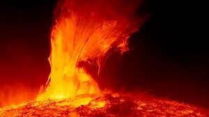 A Close-up Shot Capturing Outburst Of Stock Footage SBV-348896056 - Storyblocks