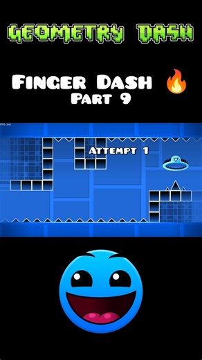 Geometry Dash Put Ur Finger #geometrydash #idea #meme