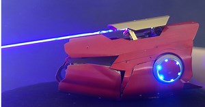 Hobbyist builds working replica of Iron Man's laser gauntlet