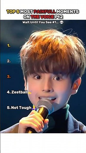 Top 5 Most PAINFUL Voice Kids Auditions Pt2 😬 #thevoicekids #cringe