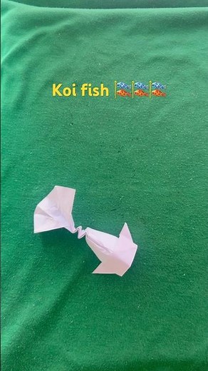 Easiest PAPER FISH Tutorial Ever! No Glue, No Fuss 🐠🔥