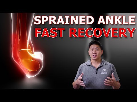 Best Recovery For Sprained Ankle | Ankle Sprain Exercises From A Physical Therapist