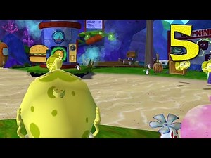 SpongeBob: Truth or Square Playthrough Part 5 - Level Three