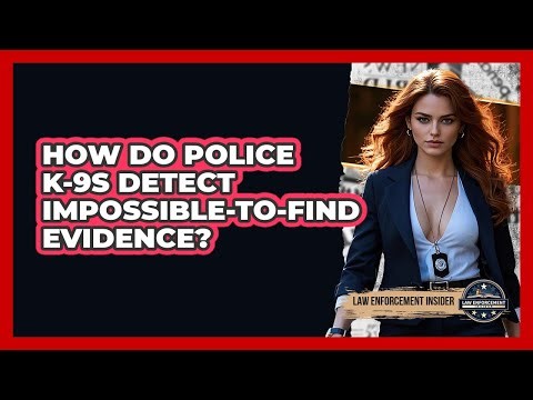 How Do Police K-9s Detect Impossible-to-find Evidence? - Law Enforcement Insider