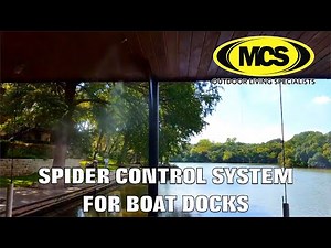 Spider Control System For a Boat Dock