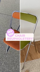 22K views · 101 reactions | Welcome to DIY 101, where we dive into the basics of simple DIYs one can do in a day! Today, we're learning how to quickly reupholster a chair so it matches your style. 晴 | Tastemade Home | Facebook