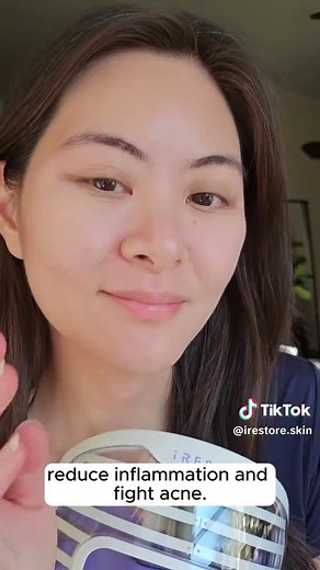 Transform Your Skin with iRESTORE LED Face Mask