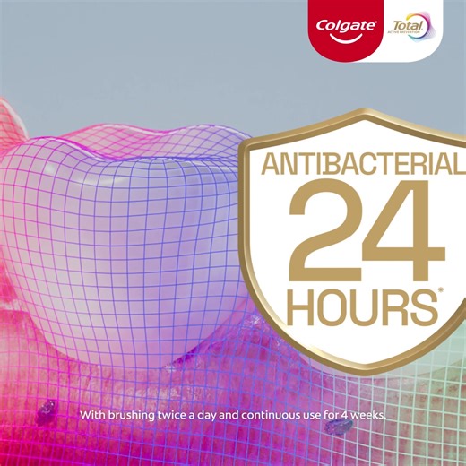 Introducing Colgate Total's NEW powerful and patented formula that provides the most advanced prevention of oral problems, stopping bad breath before it even starts*🌿 *with brushing twice a day and continious use for 4 weeks | Colgate Latinoamérica