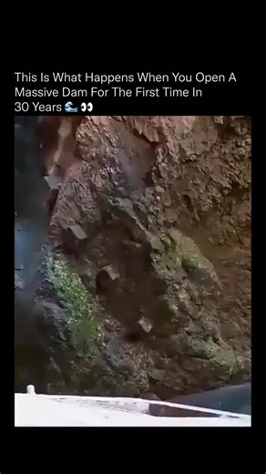 explore_wealth on Instagram: "•For the first time in three decades, engineers lifted the gates of a massive dam, unleashing a controlled release of water that had been held back since the mid-1990s.🚨 😳 •This was not a routine operation. Large dams are kept sealed for years to manage pressure, structural integrity, sediment buildup, and downstream safety. Opening one after this long requires precise engineering calculations to prevent erosion, flooding, or structural damage. •As the gates rose,