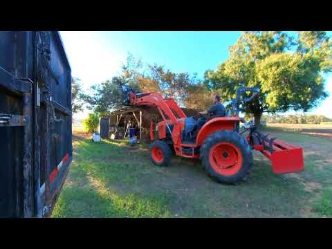 Must Have Attachment For Your Kubota L3560! 60" Rake Grapple