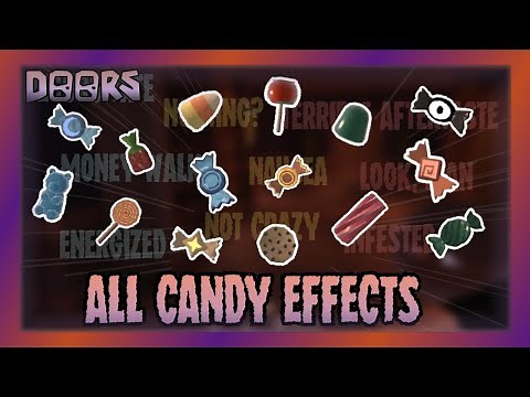 DOORS ALL 2024 CANDY EFFECTS SHOWCASE - Roblox DOORS