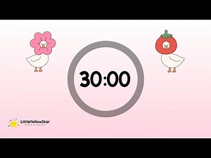 Happy Silly Goose Timer for Kids – 30 Minute Countdown with Upbeat Music | Classroom Timers