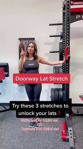 🙋 Do you have trouble reaching overhead without arching your back? You might have TIGHT LATS! Try these 3 stretches to unlock those lats. If you like our content, stay tuned for a BIG announcement coming THIS WEDNESDAY! You won’t want to miss it 👀 | The Prehab Guys