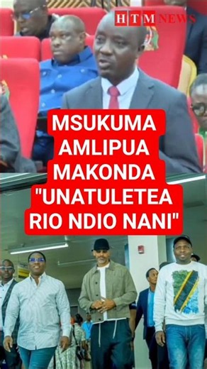 MSUKUMA AMSHAMBULIA MAKONDA KISA RIO "BARABARA MASHIMO tunahangaika mnatuletea RIO NDIO NANI"